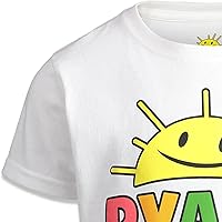 Vista 5 de RYAN'S WORLD Paquete de 2 camisetas Red Titan Combo Panda para niños pequeños a grandes