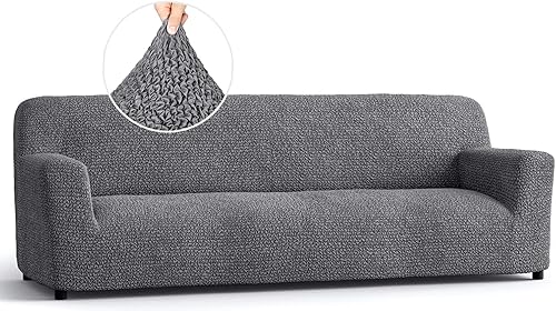 Miniatura 18 de PAULATO BY GA.I.CO. Funda elástica para sofá - Cubierta elástica para sofá - Elegante cubierta para cojines de sofá - Funda de tela de poliéster