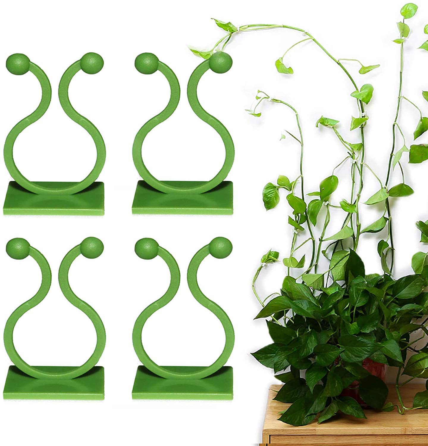 PUHBRHY ABS resin 30 Pieces Invisible Wall Vines Fixing Clips Plant Climbing Holder Fixer Self-Adhesive Fixture Wall Sticky Hook Plant Support Binding Clip Vines Holder (Green) (B09XHYLM57) Amazon Price History, Amazon Price Tracker
