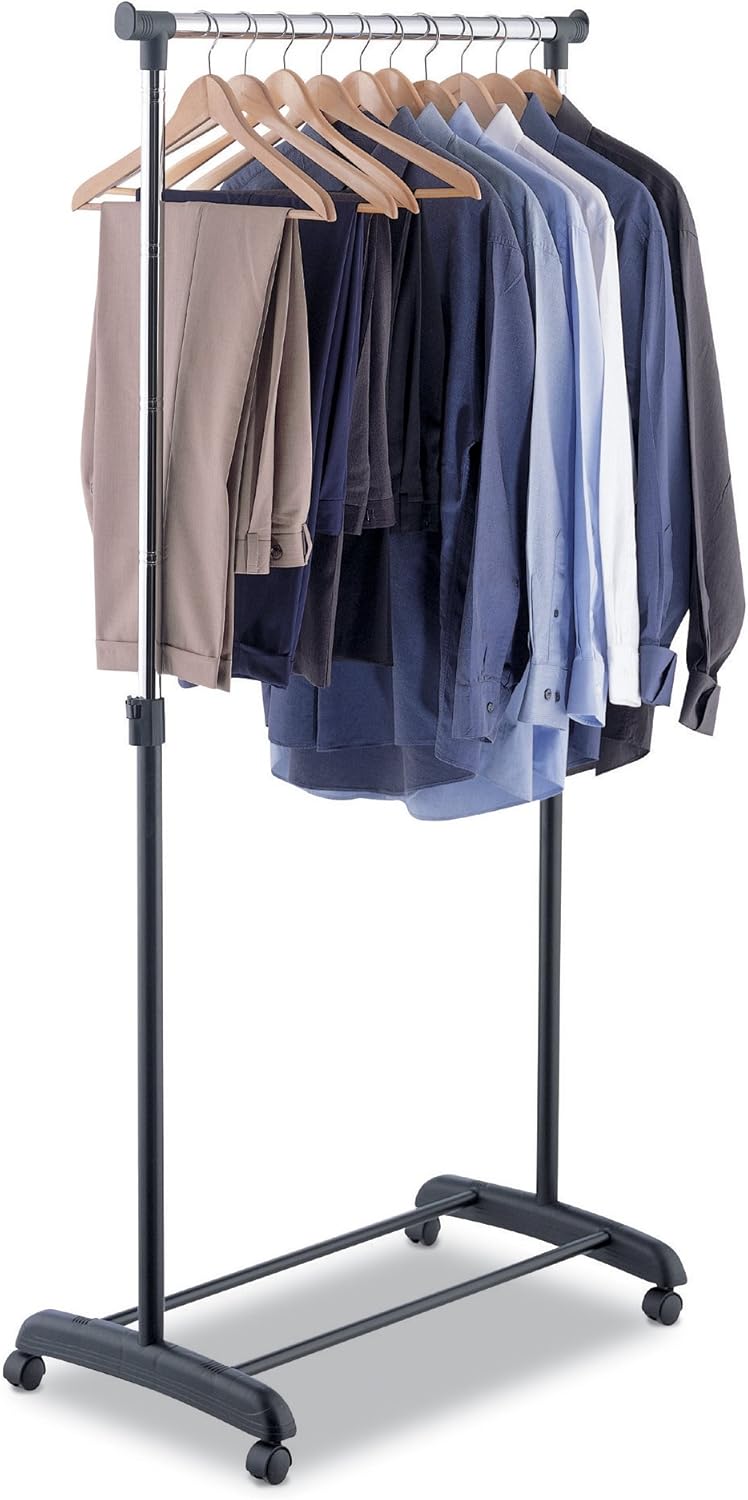 Organize It All Mobile Ultra Capacity Adjustable Garment Rack Amazon