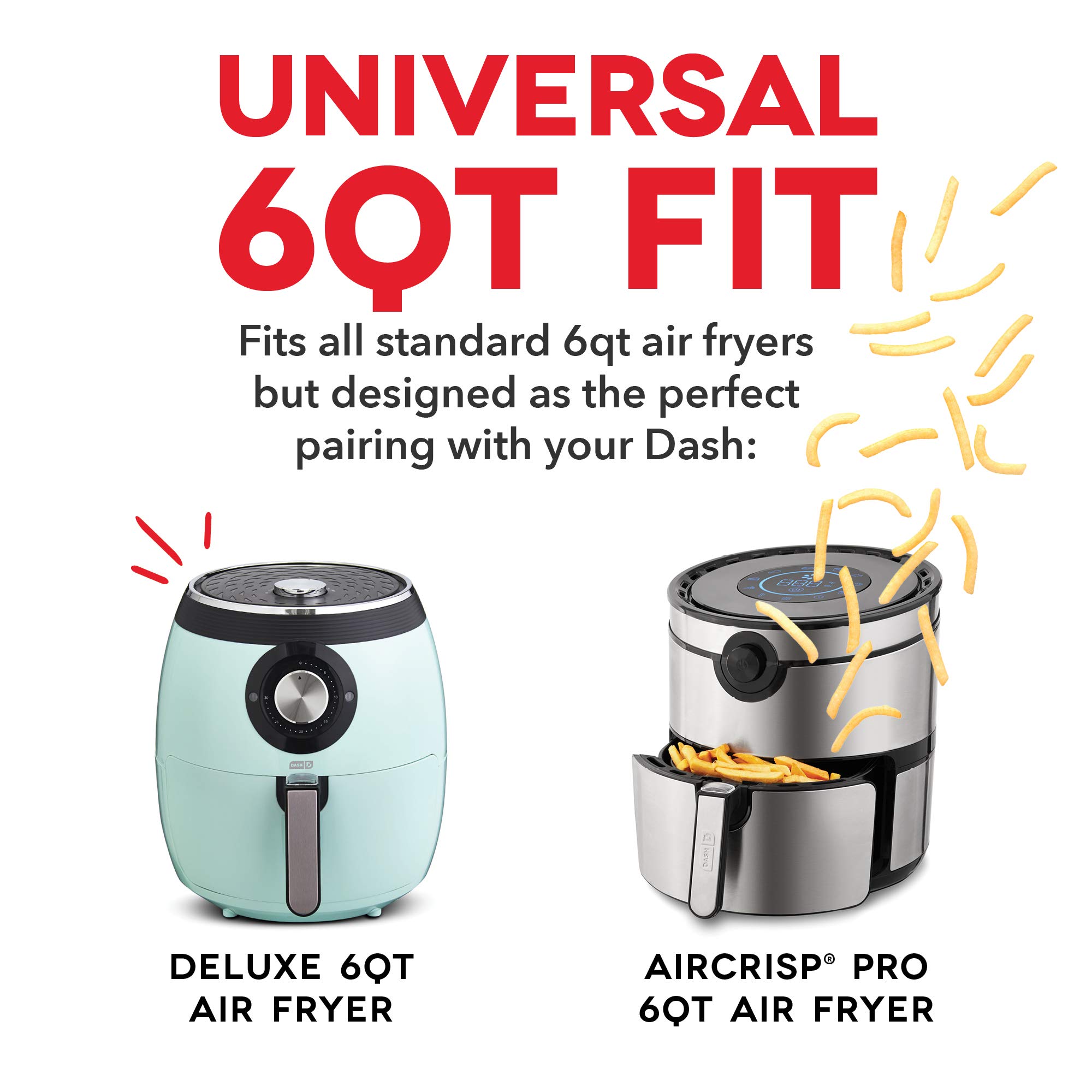 DASH DFAF450UP1 Air Fryer, Deluxe