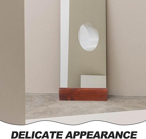 Miniatura 7 de Uonlytech Soporte de espejo de cuerpo completo, soporte de madera para obras de arte, soporte de espejo de longitud completa, soporte de exhibición