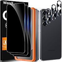 Vista 7 de Wiaocit Paquete de 3 protectores de pantalla de vidrio templado para iPhone Air, dureza 9H, sin burbujas, compatible con fundas