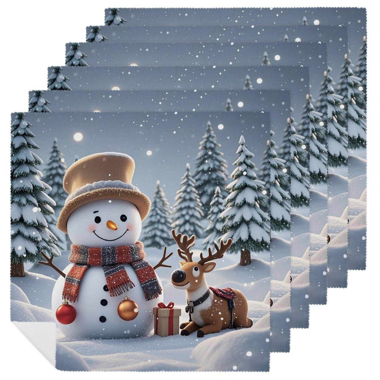 Servilletas de tela reutilizables lavables que solucionan la decoración de tus cenas