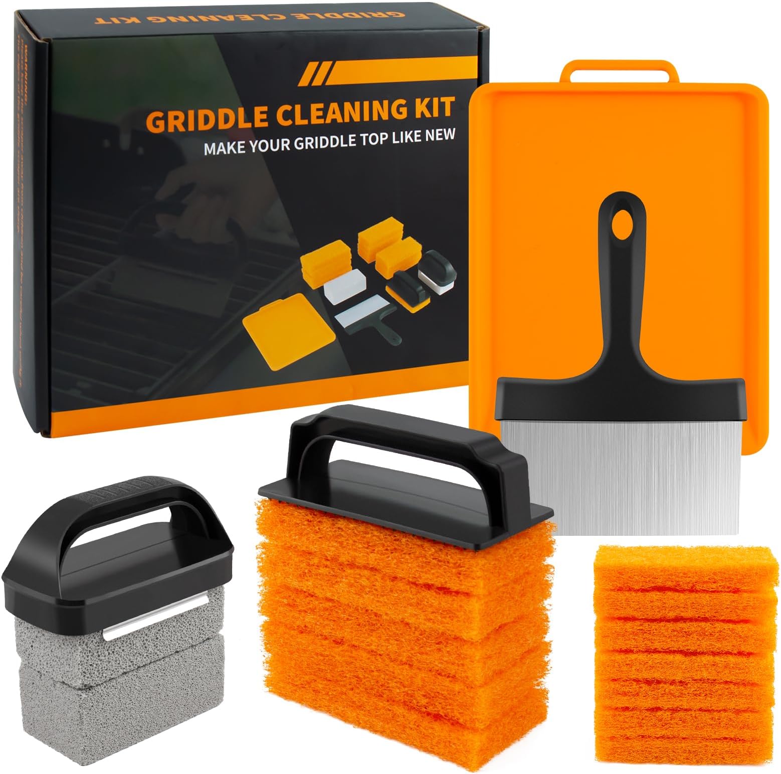 Griddle Cleaning Kit for Blackstone 18Pcs Grill Cleaning