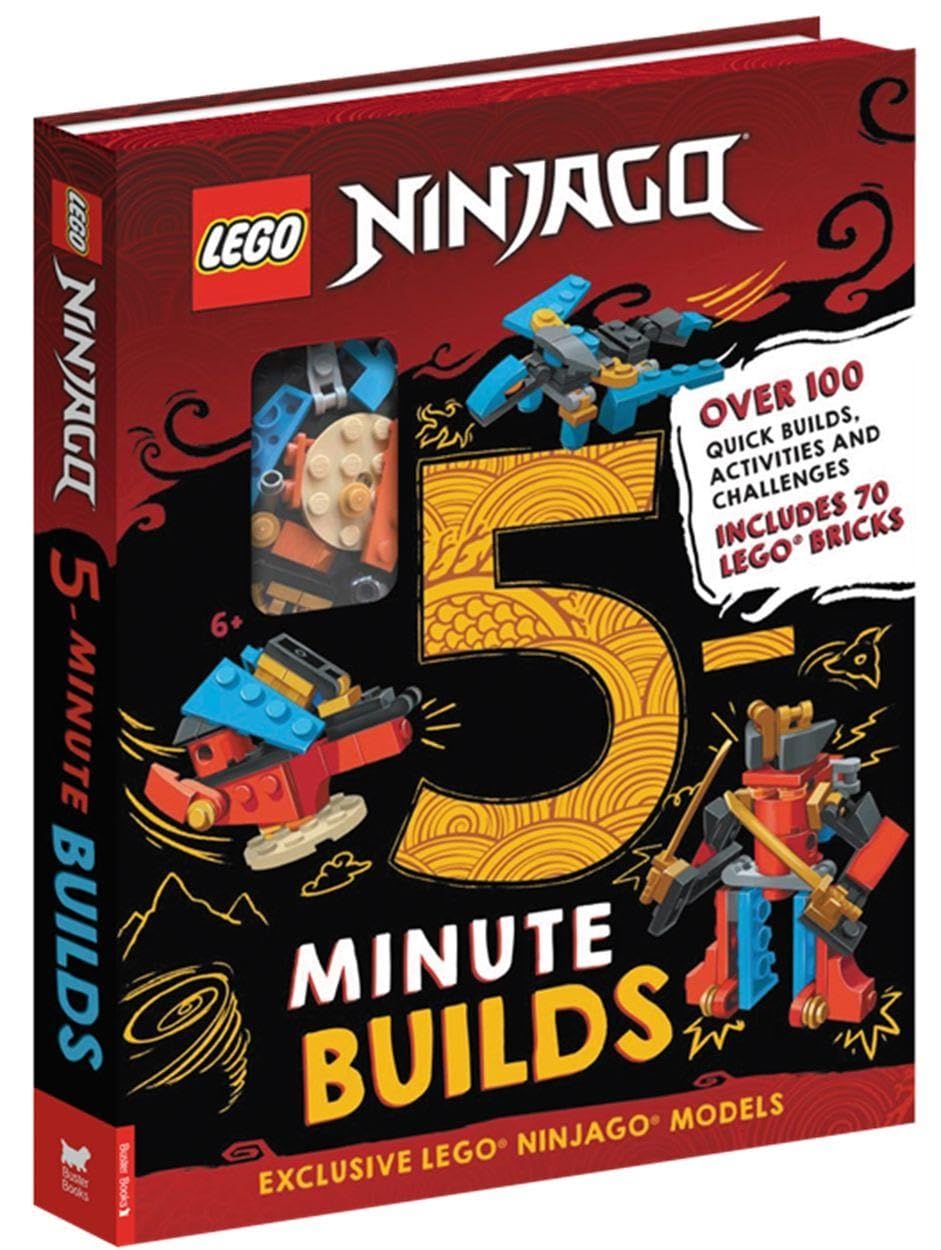 LEGO? NINJAGO?: Five-Minute Builds (with 70 LEGO bricks)