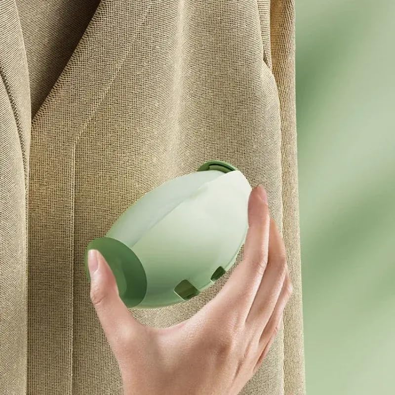 The Paw Story Portable Mini Cleaning Roller for Pet Hair, Dust, Crumbs, and Dandruff, Washable Sticky Roller with High Viscosity, Mint Green 4