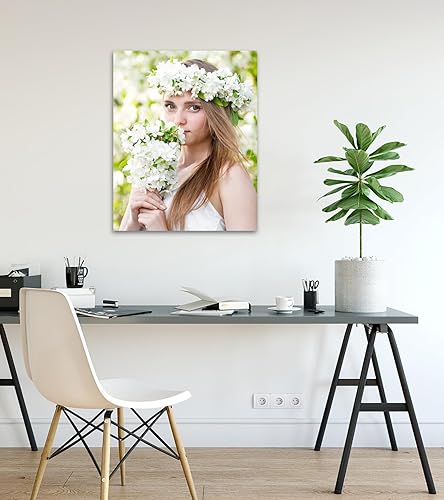 Miniatura 2 de Impresión personalizada de foto a lienzo, impresiones de lienzo enmarcadas personalizadas con tus fotos personalizadas para dormitorio, sala de