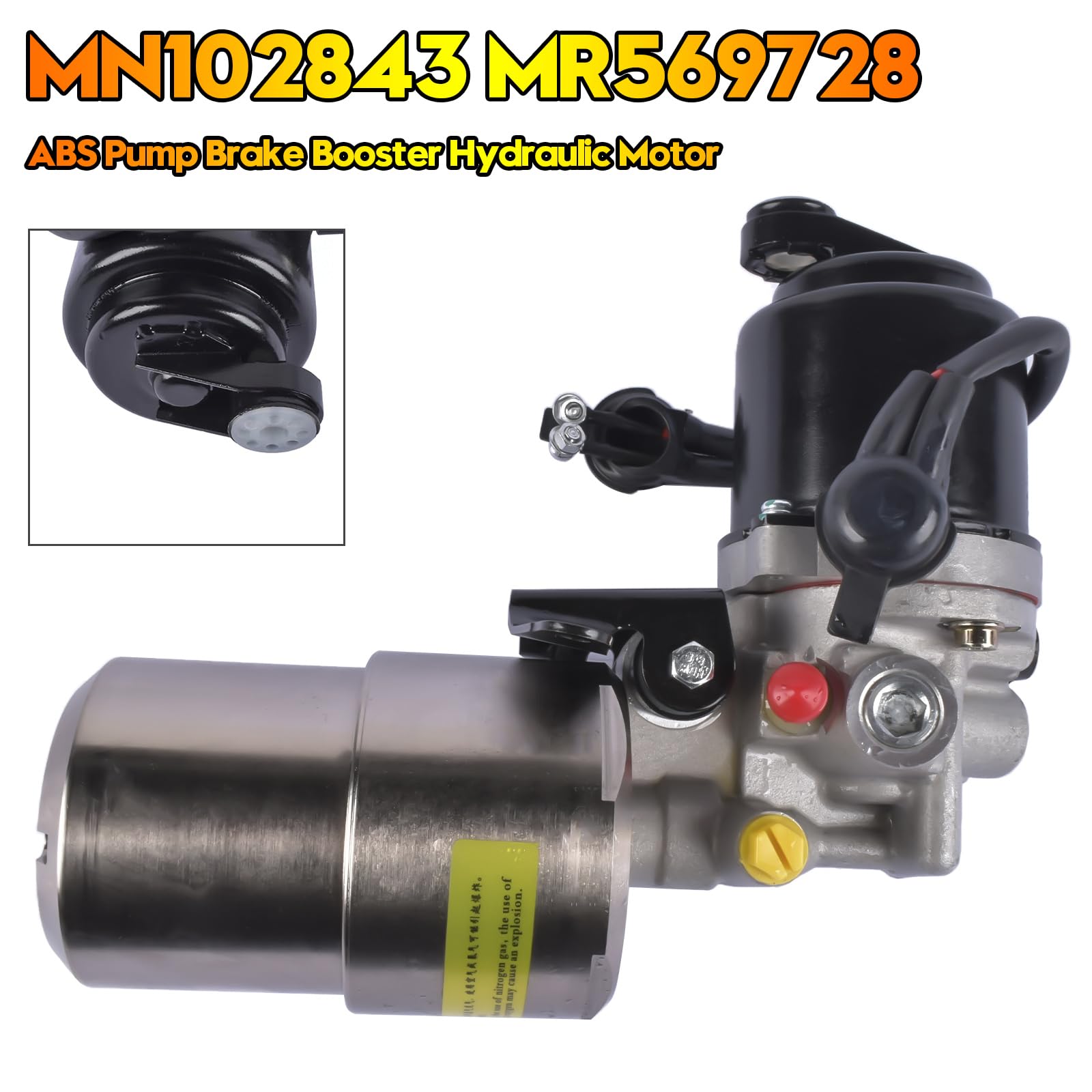 Moteur hydraulique de Pompe de servofrein ABS, réf. MN102843, pour Mitsubishi Montero MN102843 MR569728