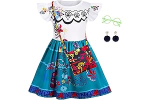 WonderBabe Mirabel Madrigal Costume Adult Women's Encanto Fancy Dress Cosplay Outfit