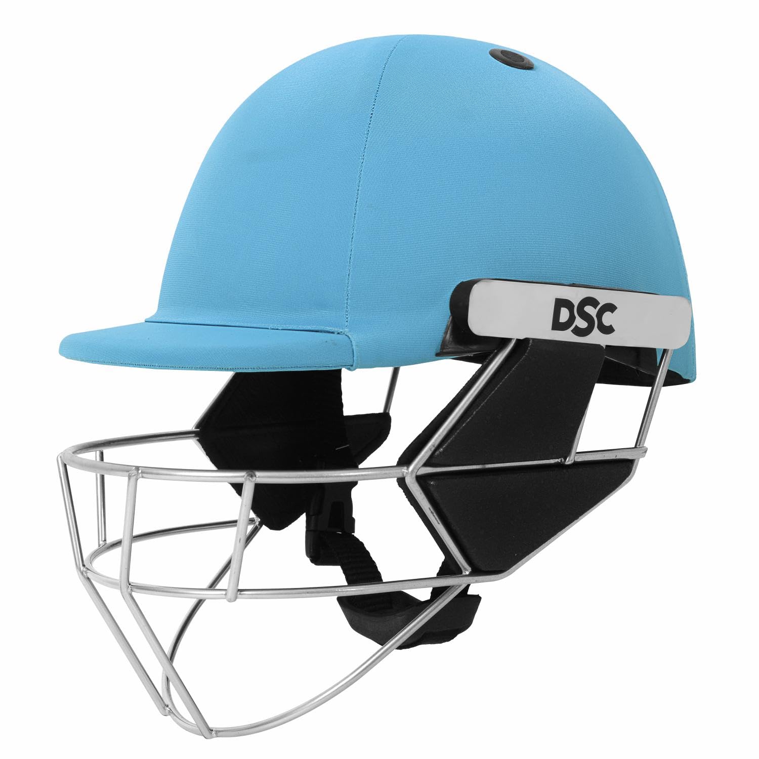DSC Scud Premium Cricket Helmet for Men & Boys with Neck Guard (Fixed Spring Steel Grill)