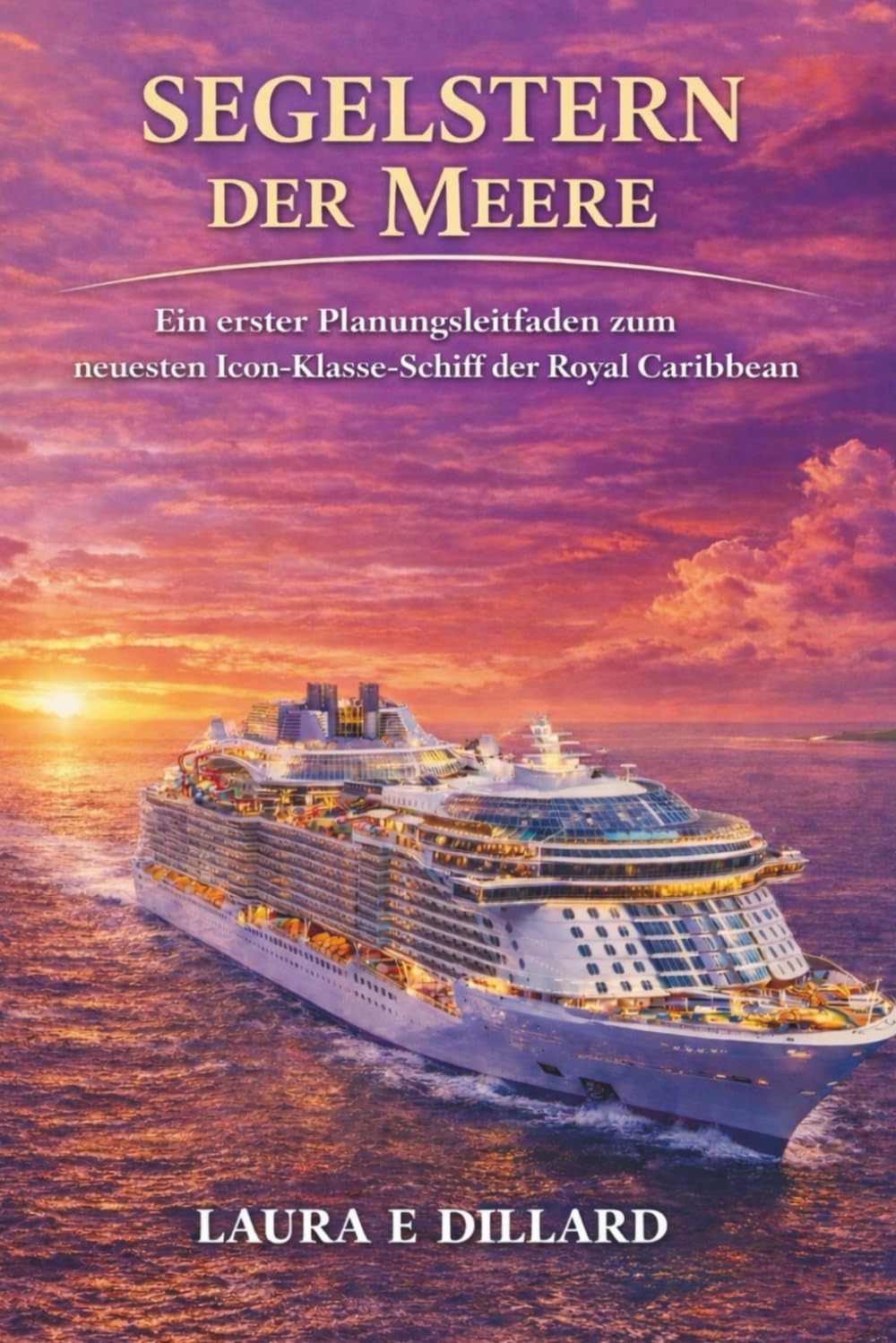 SEGELSTERN DER MEERE(in Vollfarbe): Ein erster Planungsleitfaden zum neuesten Icon-Klasse- Schiff der Royal Caribbean (The Stress-Free Cruise Series)