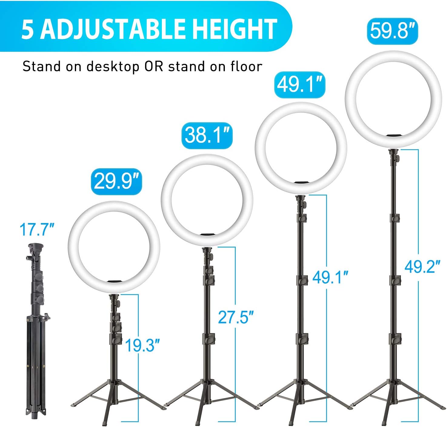 Crеаtіvе Prоduсt Yesker 10.2 Selfie Ring Light with Stand Tripod Cell Phone Holder, Dimmable Mini Led Camera Ringlight for Live Streaming, Makeup, Video Photography Compatible with Android Remote Control Prоduсt Dеаl Yesker 10.2 Selfie Ring Light with Stand Tripod Cell Phone Holder, Dimmable Mini Led Camera Ringlight for Live Streaming, Makeup, Video Photography Compatible with Android Remote Control