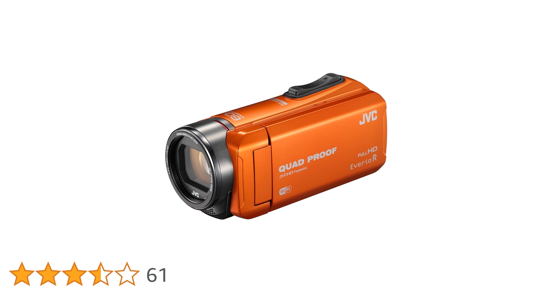 Amazon | JVC ビデオカメラ Everio R 防水5m 防塵仕様 Wi-Fi対応 内蔵