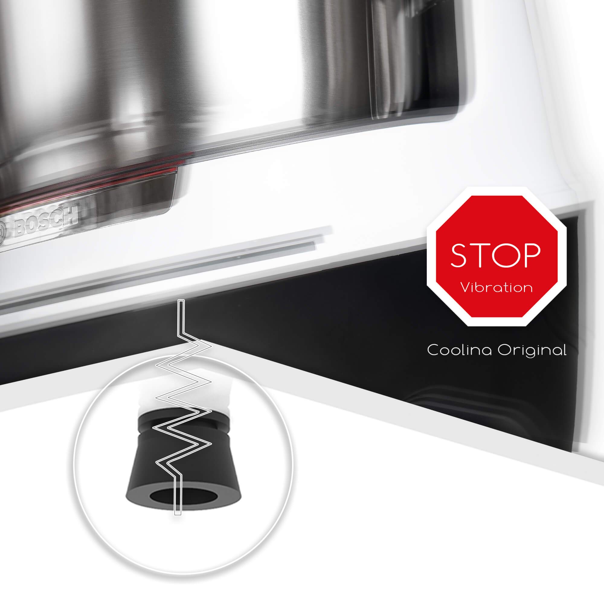 Tavola Scorrevole In Legno Di Faggio Massiccio Per Bosch Cookit Con Manico Ergonomico - 4