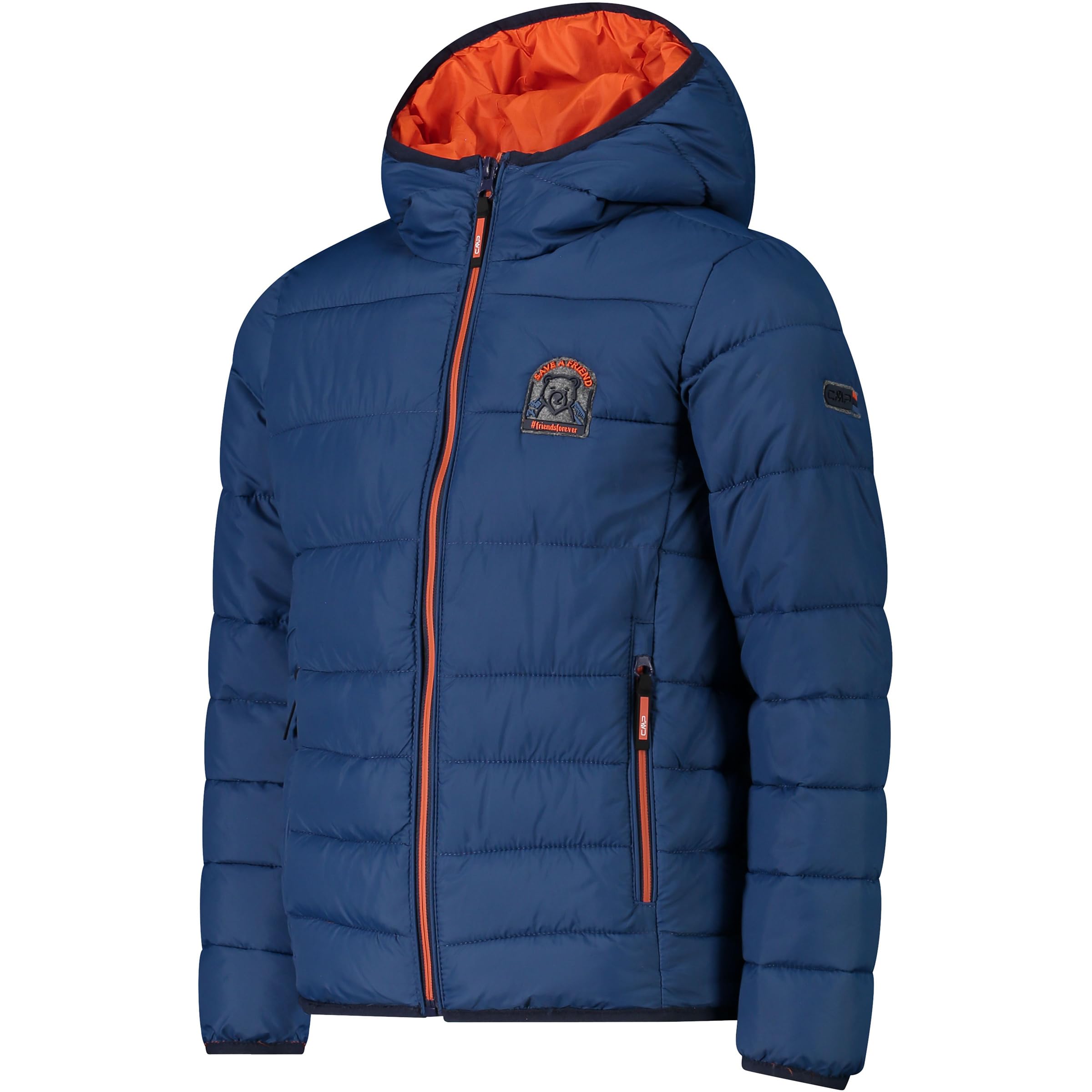 CMP Uni Kinder Giacca Da Bambino in Nylon Con Cappuccio Fisso Jacke