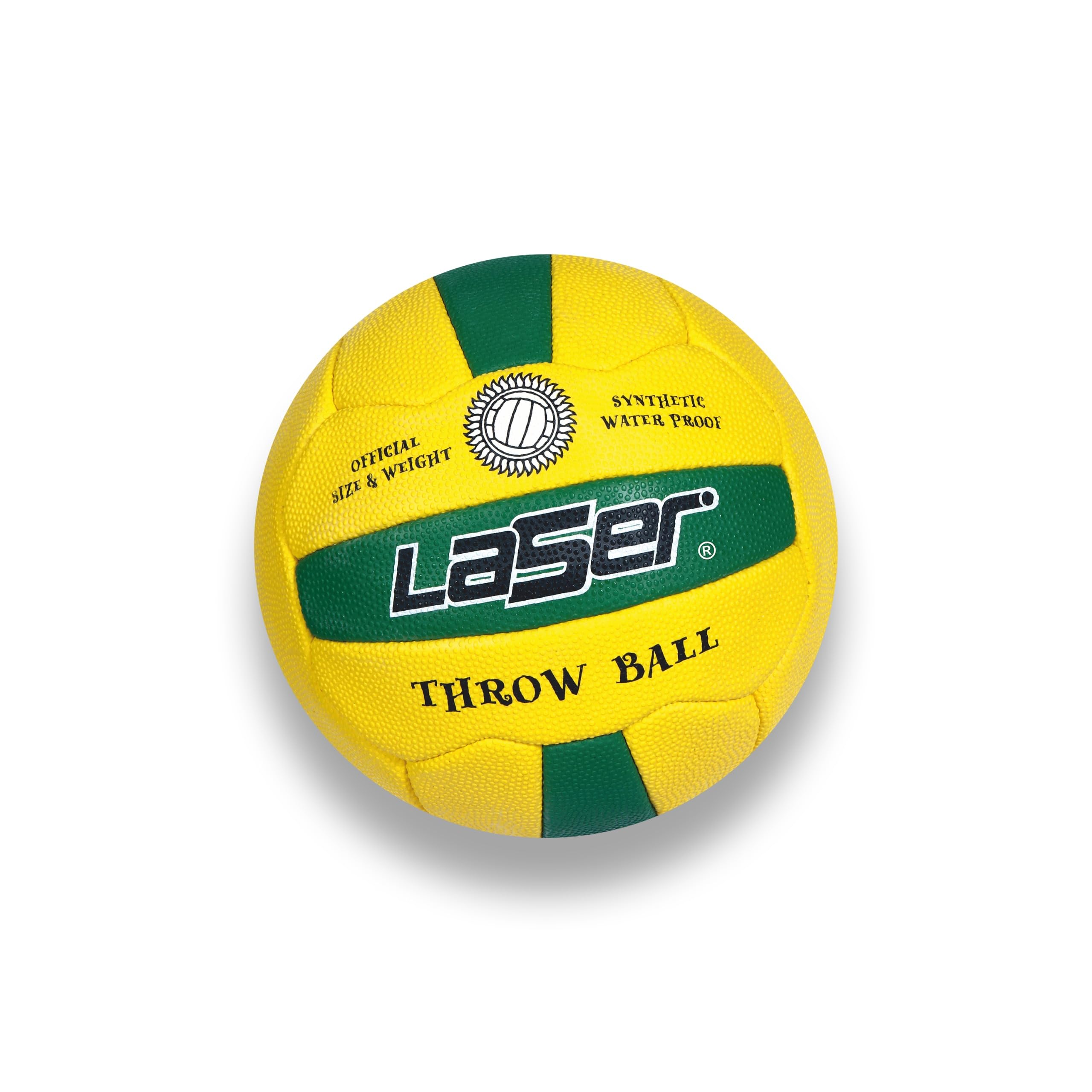 Laser Throw Ball for Unisex,Indoor/Outdoor, Size-4 Color- Yellow and Green-image-35