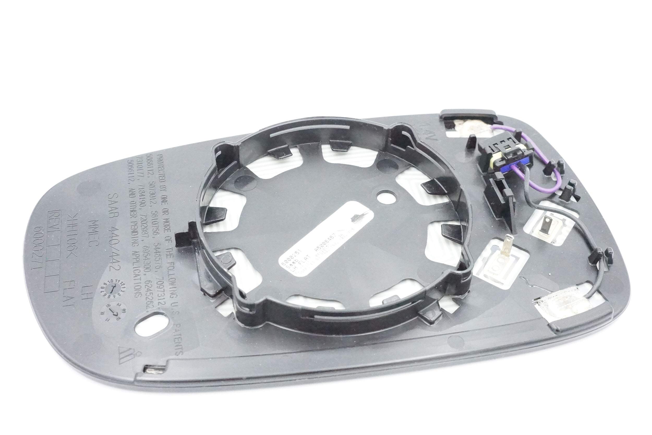 Amazon.com: Saab Original 9-3 Left Side Mirror Glass 12845645 