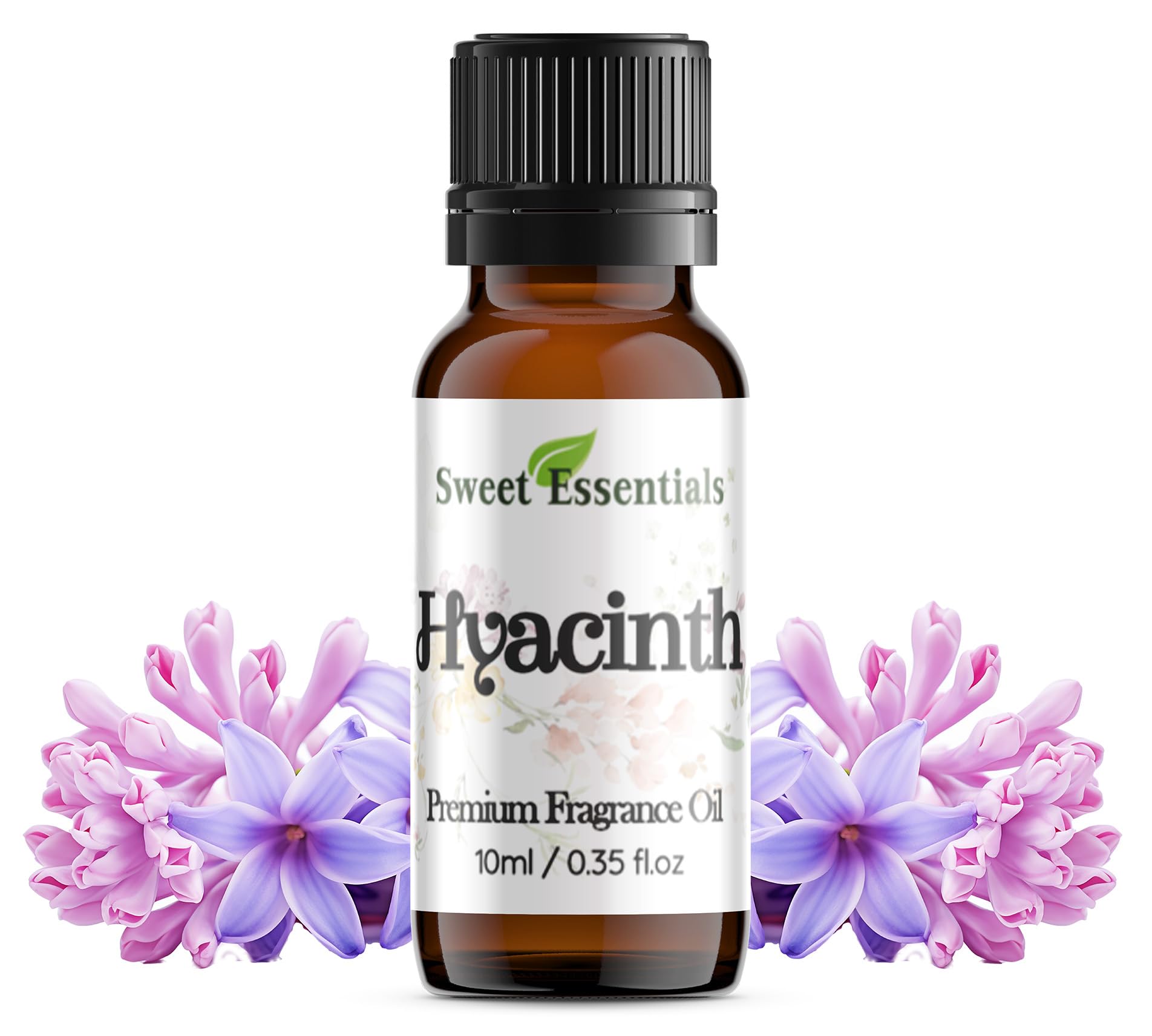 Hyacinth, 10ml Premium Fragrance Oil, Aromatherapy, Diffuser, Crafts, Soap, Home Scents, Bath & Body, DIY Parfum and Much More. Versatile and Long-Lasting (10ml / 0.35fl oz)