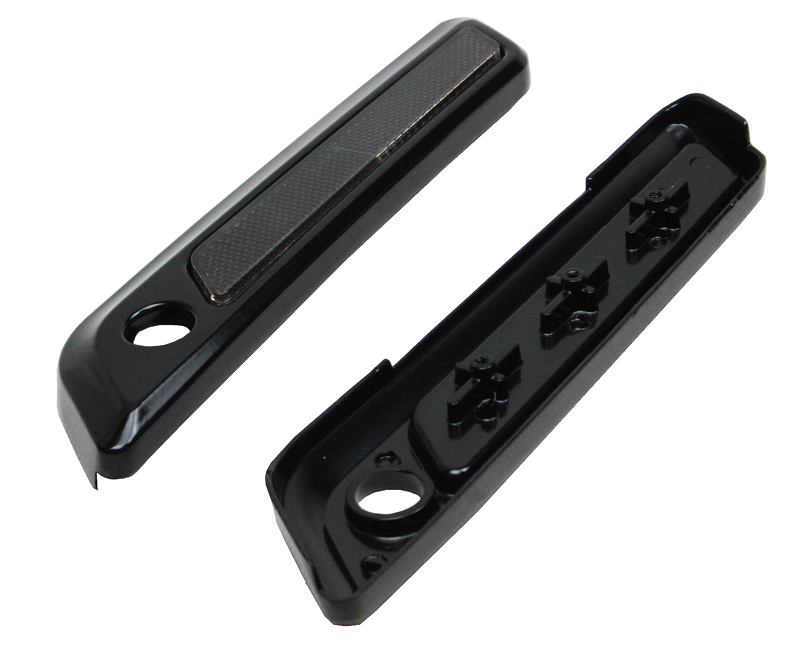 Couvercle De Charnière Pour Sacoche Selle Harley Touring (2014-2021) - Paire Droite/gauche, Couleur Fumée Noire - 8