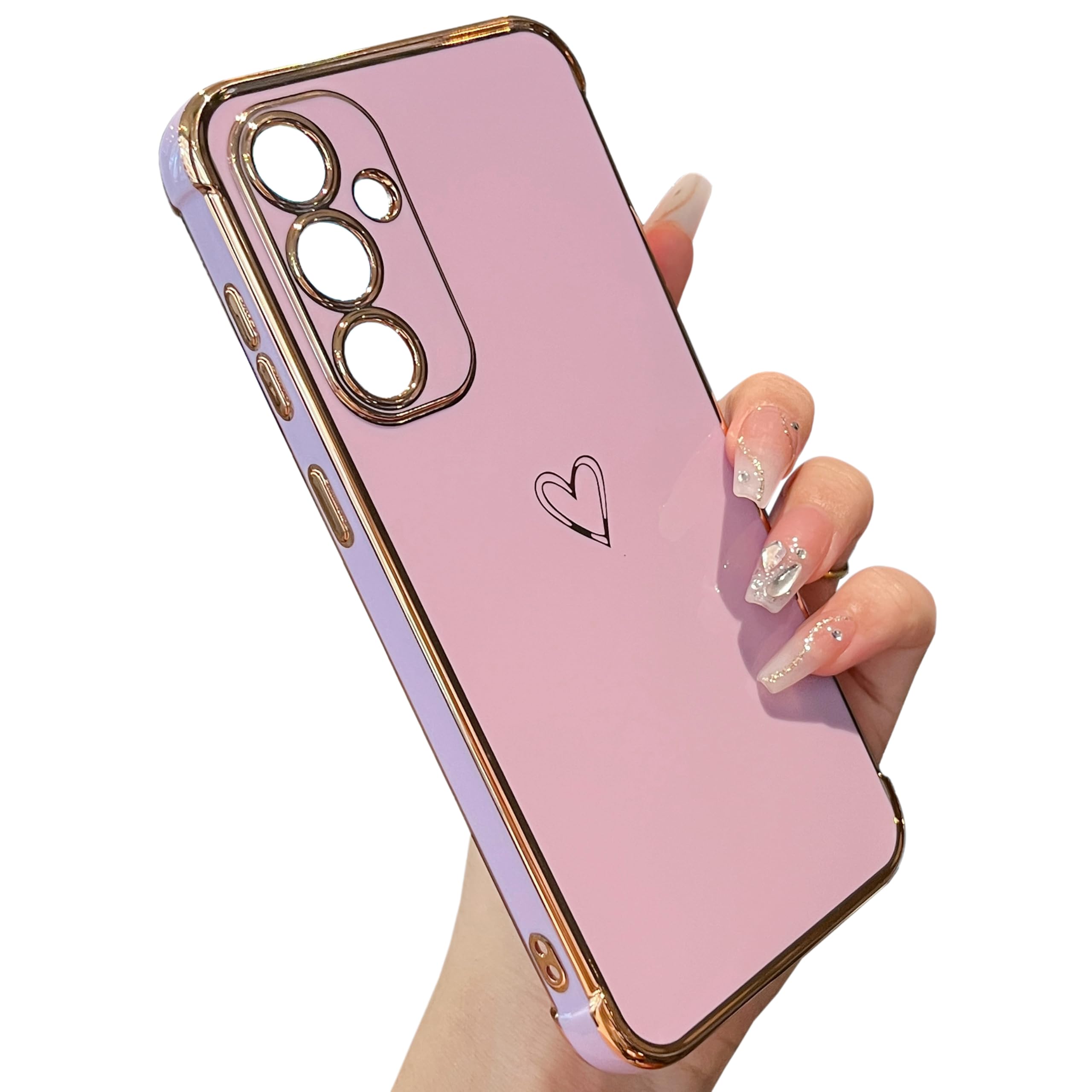 ZTOFERA Hülle für iPhone 14 Plus/15 Plus (6,7 Zoll), Klar Sc