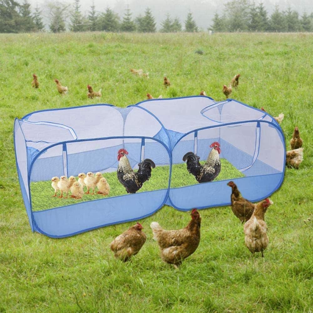 Haustier Zaun Tragbarer Hühnerstall Haustierzaun Für Kleintiere Outdoor Pet Enclosure Outdoor Rabbit Run 1St