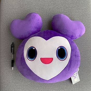 Amazon.co.jp: TWICEラブリークッション ぬいぐるみ 薄紫 公式グッズ