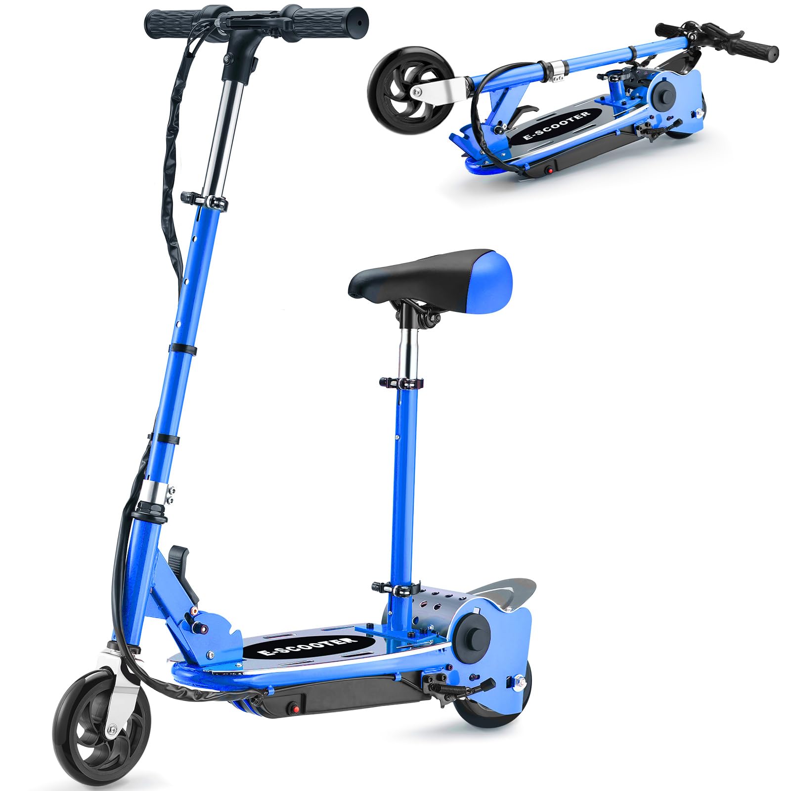 Zupapa Electric Scooter with Seat for Kids