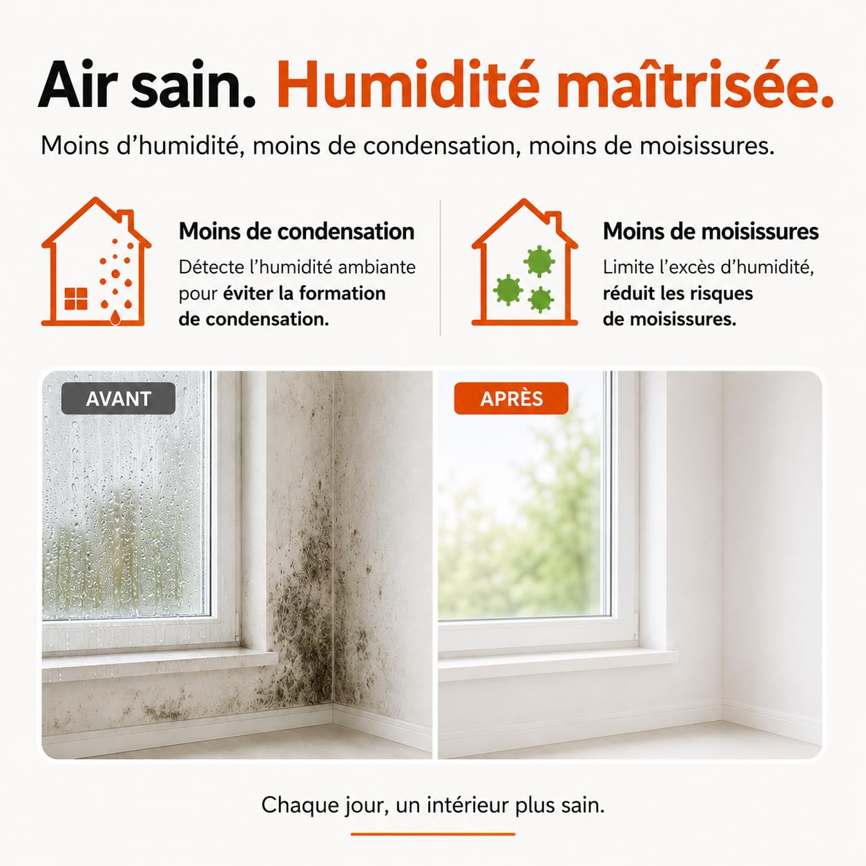Ventilateur Extracteur d'Air VMC Salle de Bain Ø100 Hygroréglable Silencieux 95m³/h