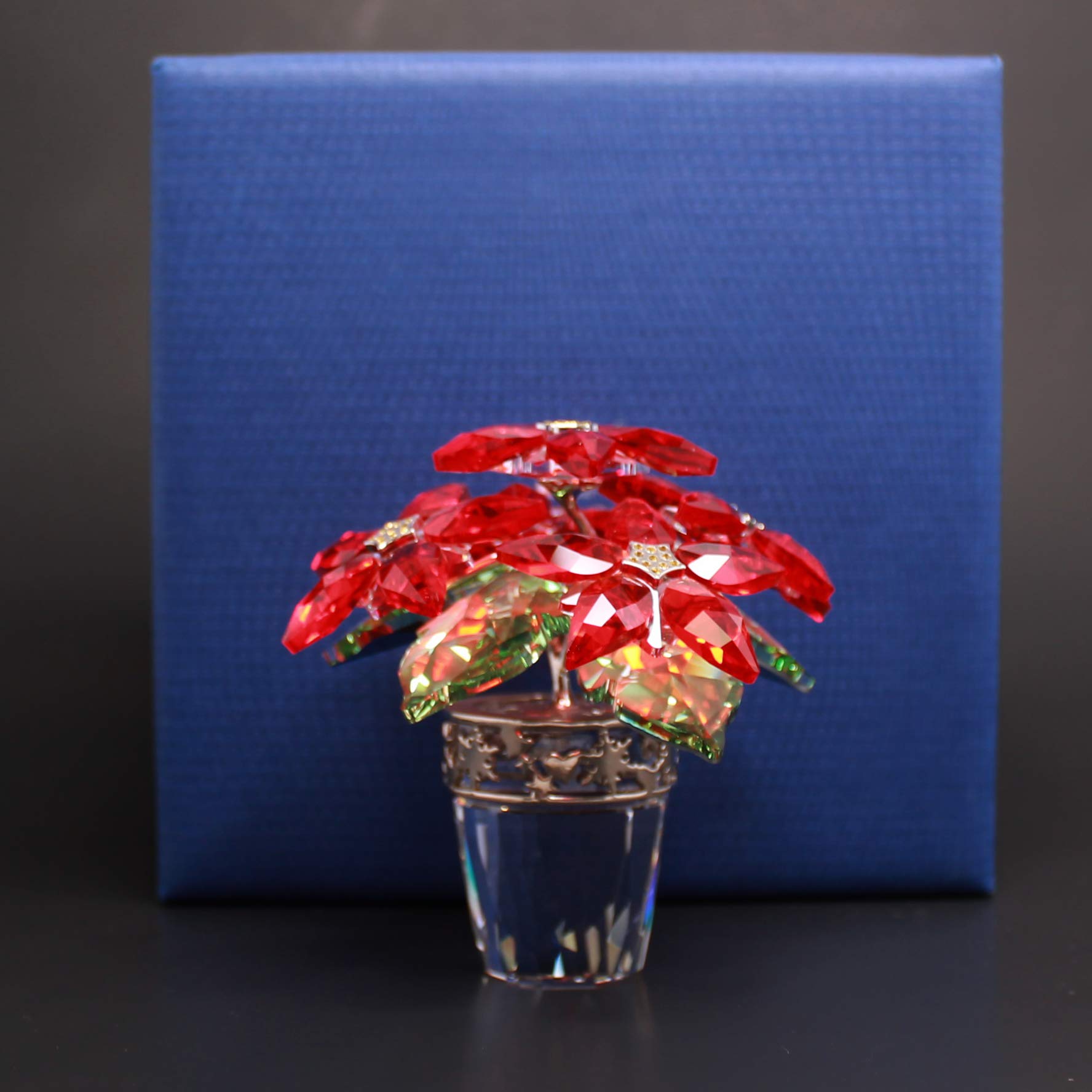 Amazon.com: Swarovski Large Poinsettia : Home & Kitchen