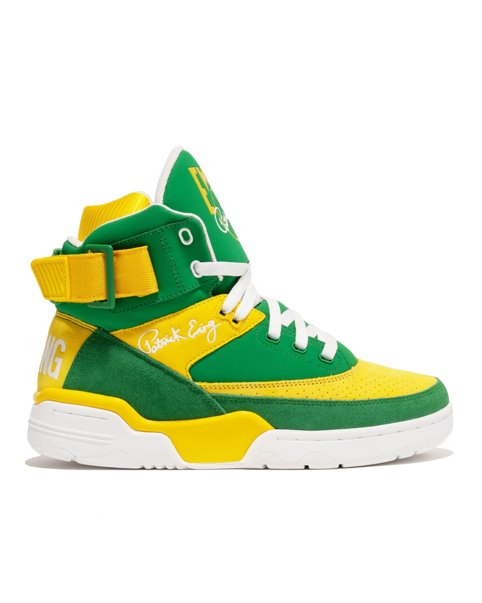 PATRICK ATHLETICS 33 HI Green/White/Lemon SEATTLE 1BM02379-323