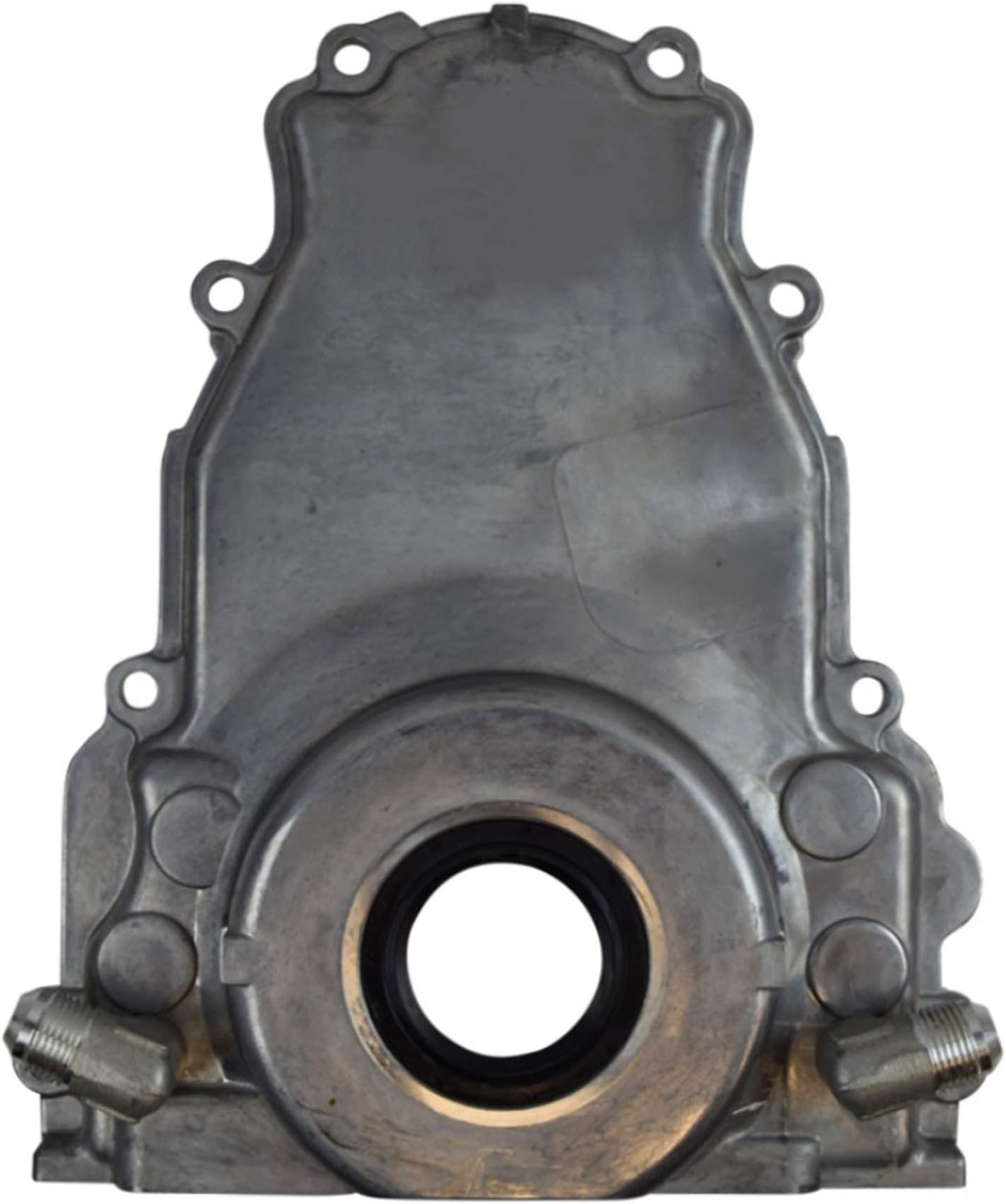 ICT Billet LS Gen 3 Turbo Oil Drain Return - Front Timing Chain Cover -10AN 551589