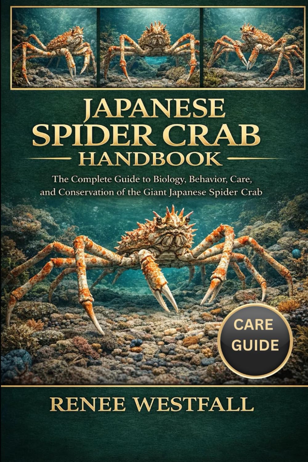 JAPANESE SPIDER CRAB HANDBOOK: The Complete Guide to Biology, Behavior, Care, and Conservation of the Giant Japanese Spider Crab.