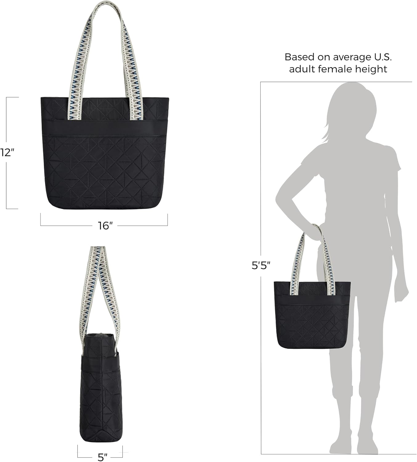 Travelon Anti-Theft Boho Tote