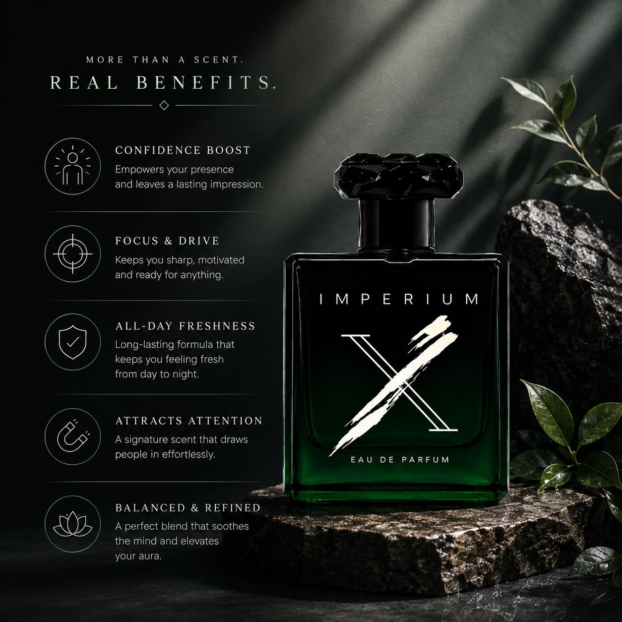 Amazon.com : Fragrance World Imperium X EDP Unisex 3.4 Fl Oz