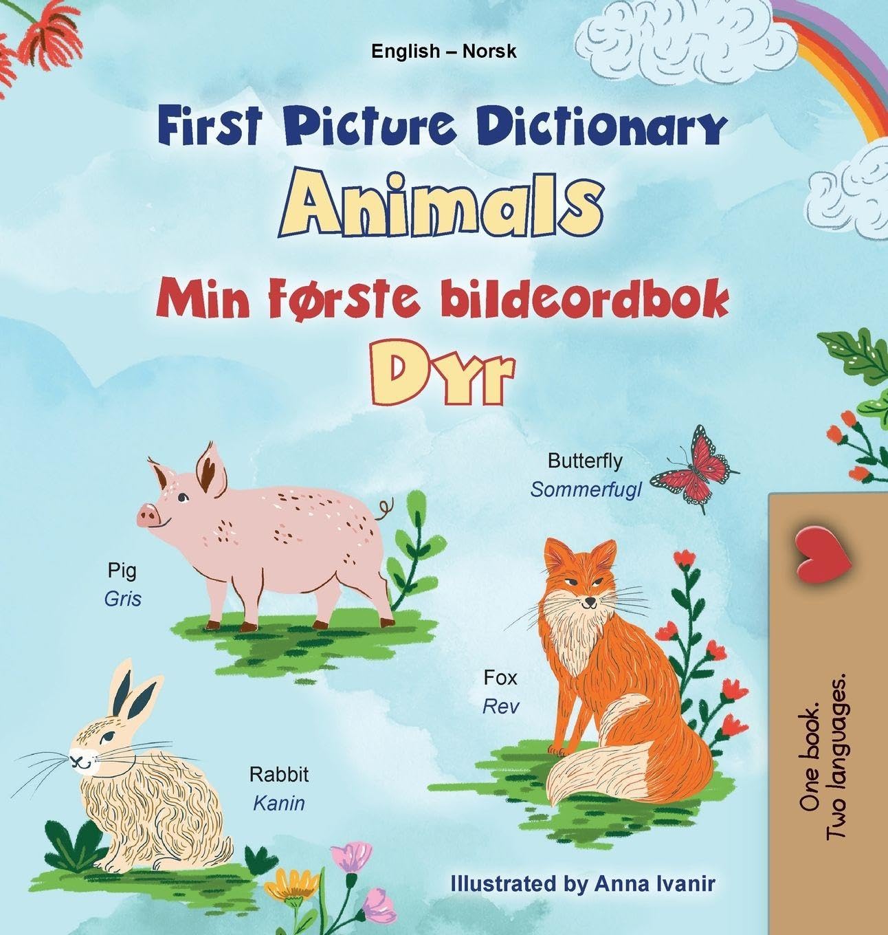 First Picture Dictionary - Animals (English Norwegian Bilingual Children's Book) (English Norwegian Bilingual Collection)
