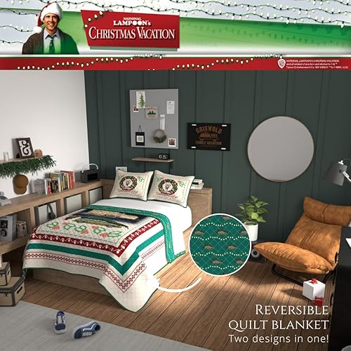 Miniatura 9 de Franco Rudolph The Red Nose Reindeer - Juego de funda de almohada y edredón súper suave, tamaño matrimonialqueen, 88 x 92 pulgadas, (producto 100%