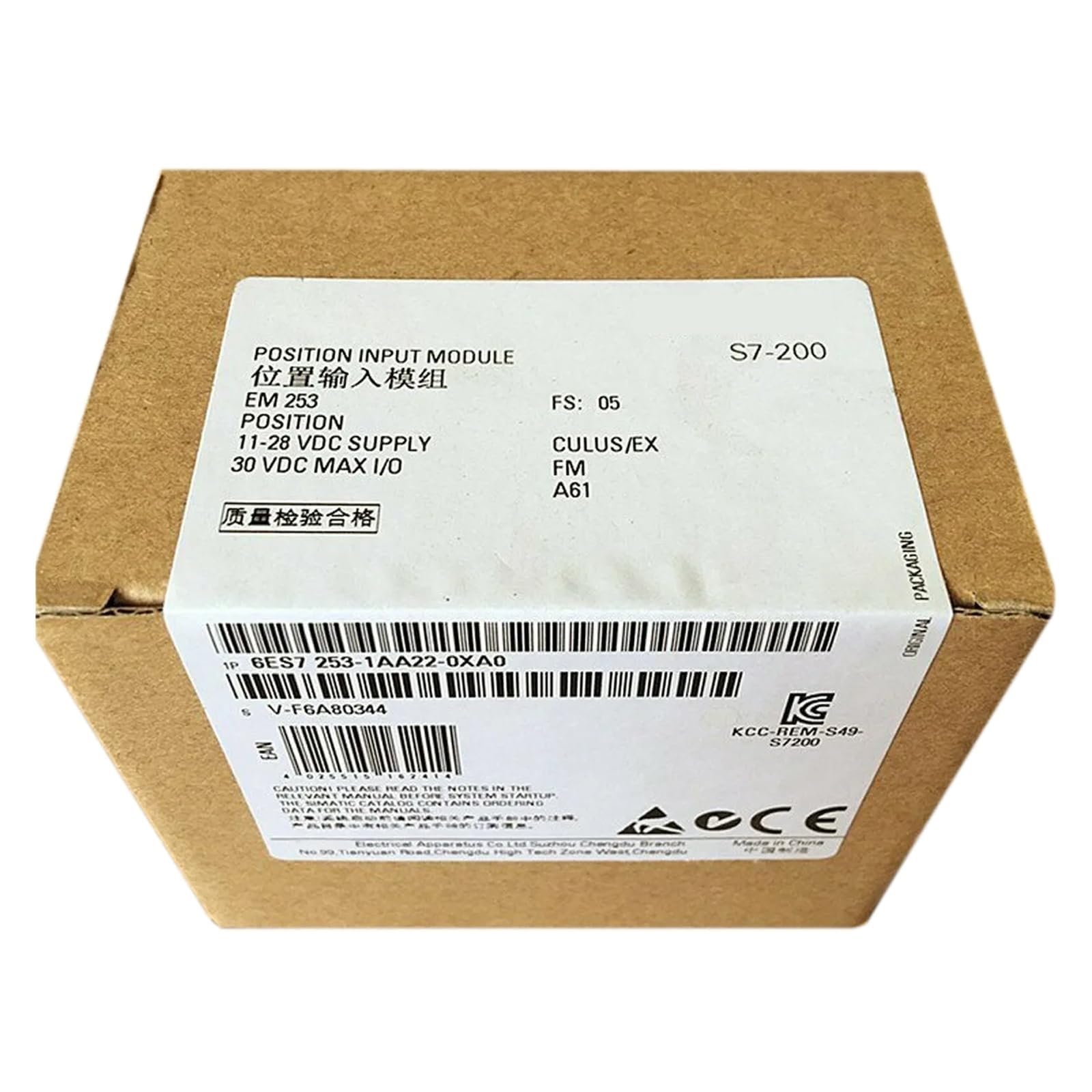 LYEUXHJPX 6ES7253-1AA22-0XA0 PLC Module Sealed in Box 1 Year Warranty