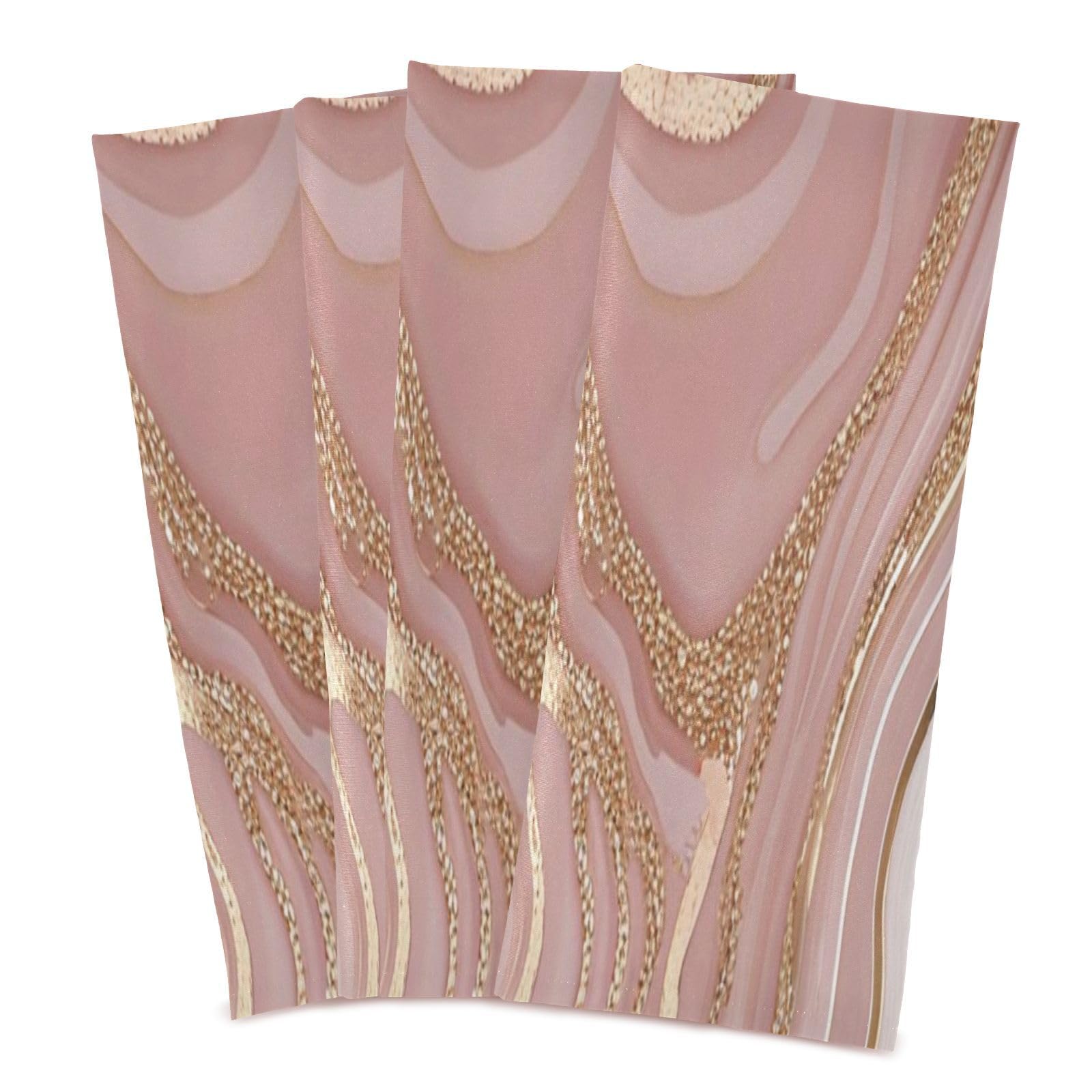 STAYTOP Beautiful Marble Texture Kitchen Dish Towel Set,6Pcs Drying Kitchen Towels Tea Towels Gift Set for Drying Cleaning Cooking Baking