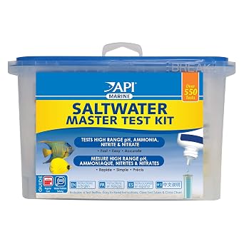 Water Quality Measurement API Reagent Water Quality Inspection Kit for Saltwater Saltwater Master Test Kit