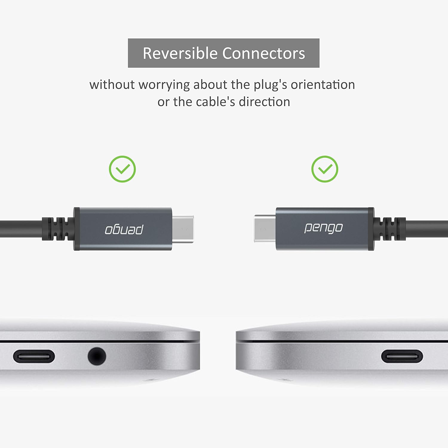 Super Big Clearance! Pengo USB-C to USB-C 3.1 Gen 2 Cable, 100W USB Type C Cable PD Fast Charging (5A) for MacBook Pro 2016+, Hard Drive, Chromebook, 4K Video Audio Cable, 10Gbps Data (About 3ft) (Gray) Get Popular Offer Pengo USB-C to USB-C 3.1 Gen 2 Cable, 100W USB Type C Cable PD Fast Charging (5A) for MacBook Pro 2016+, Hard Drive, Chromebook, 4K Video Audio Cable, 10Gbps Data (About 3ft) (Gray)