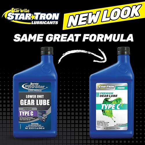 Miniatura 10 de STAR BRITE Aceite de engranajes de unidad inferior de mezcla sintética 80W90 Marine  Aceite de engranajes de alta viscosidad para motores fuera de