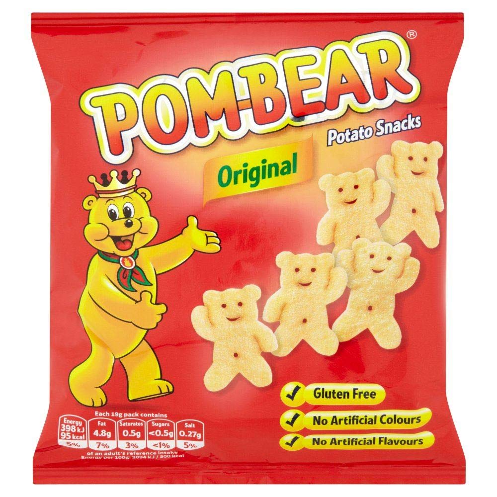 Pom Bear Pom-Bear (Box Of 36 X 19G Bags)