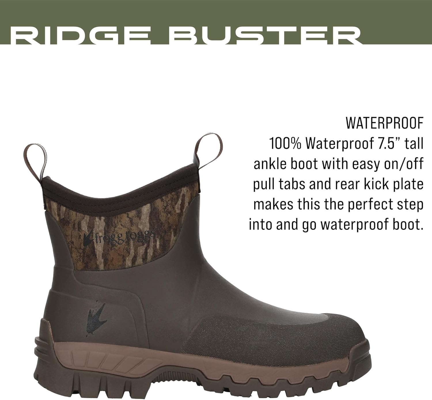 FROGG TOGGS Men's Ridge Buster Waterproof Ankle Boot