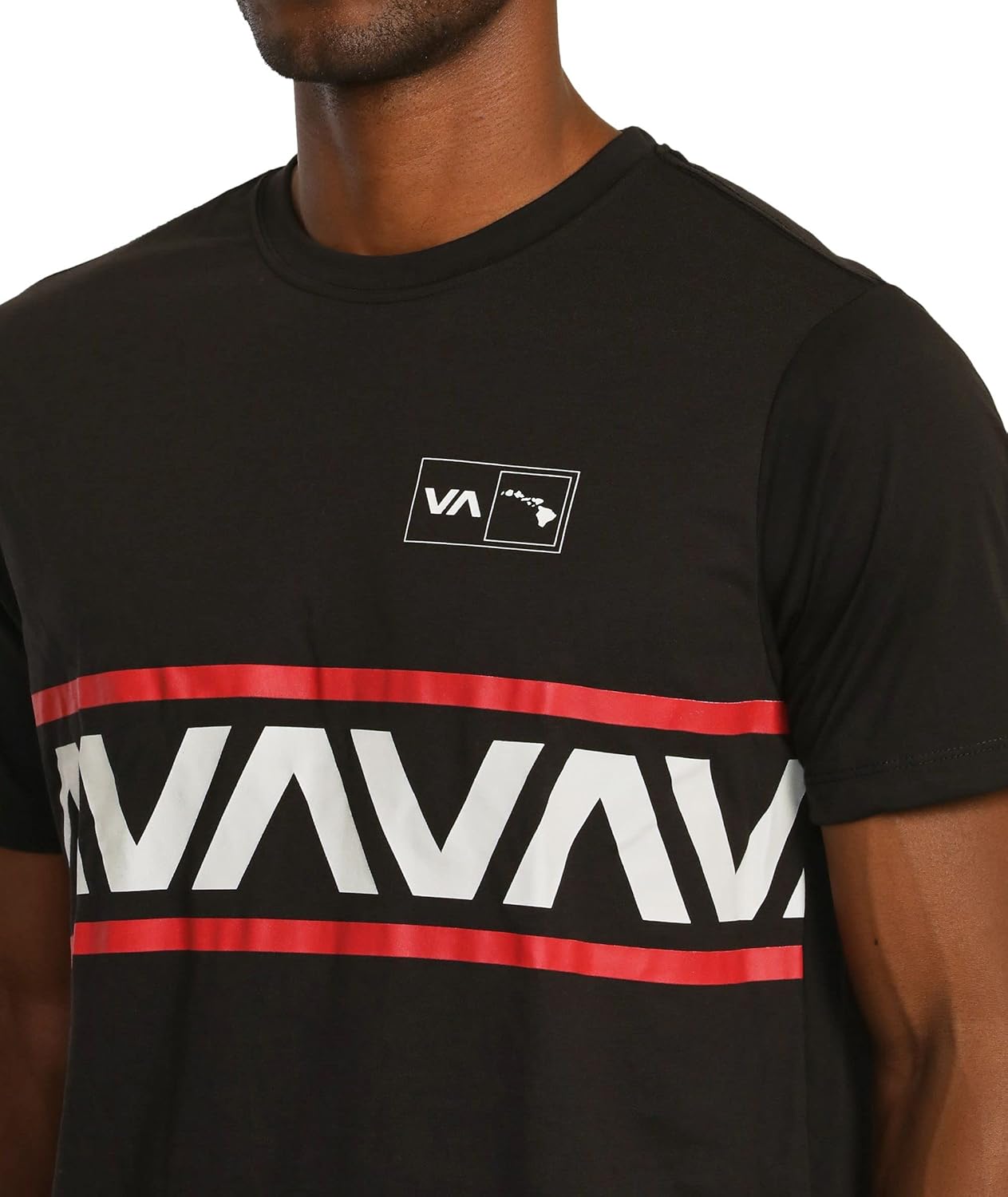 RVCA Mens Sport Athletic Hawaii Breathable Tee