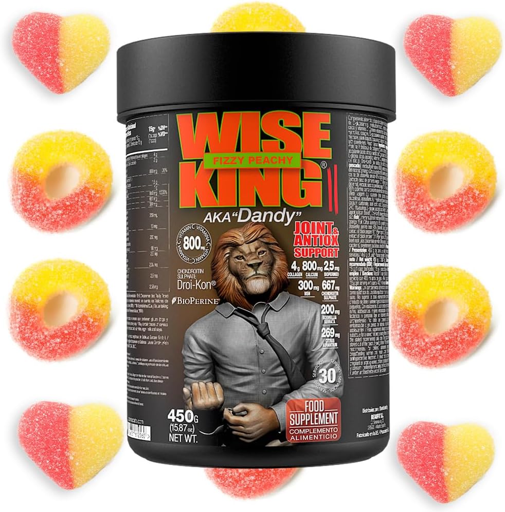 ZooMad LabsWise King II Pre-Workout | Energizing Nutrient Formula for All Fitness Levels | Fizzy Peach Flavor | Boost Your Workout | Made in Spain