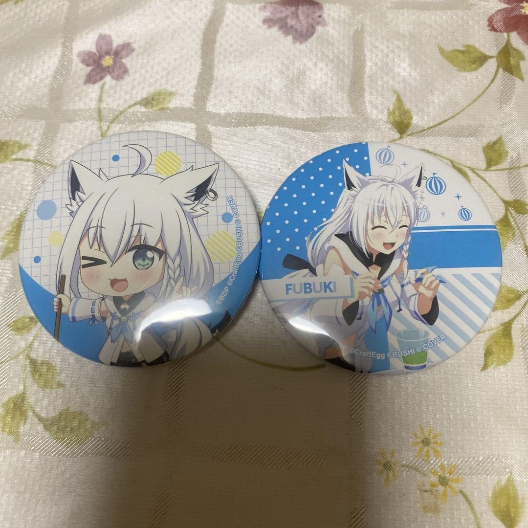 バンドリ　ホロライブコラボ　缶バッジ　フブキ Amazon.co.jp: BanG Dream! バンドリ ホロ ライブ コラボ缶