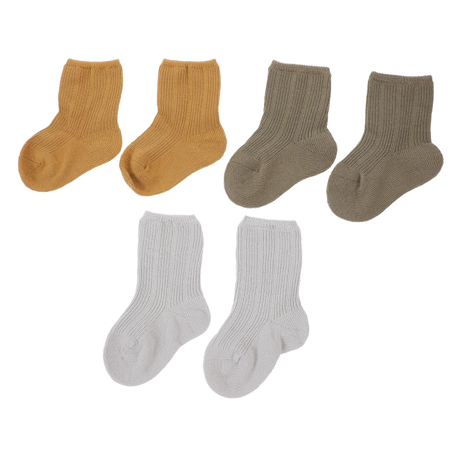3pairs Newborn Winter Socks Soft and Breathable Boy Girl Socks for Months Warm and Comfortable Footwear for Boy Girl and Young Boy Girl