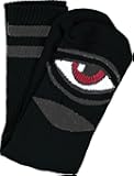 Toy Machine Sect Eye III Crew Socks-Black 1 Pair