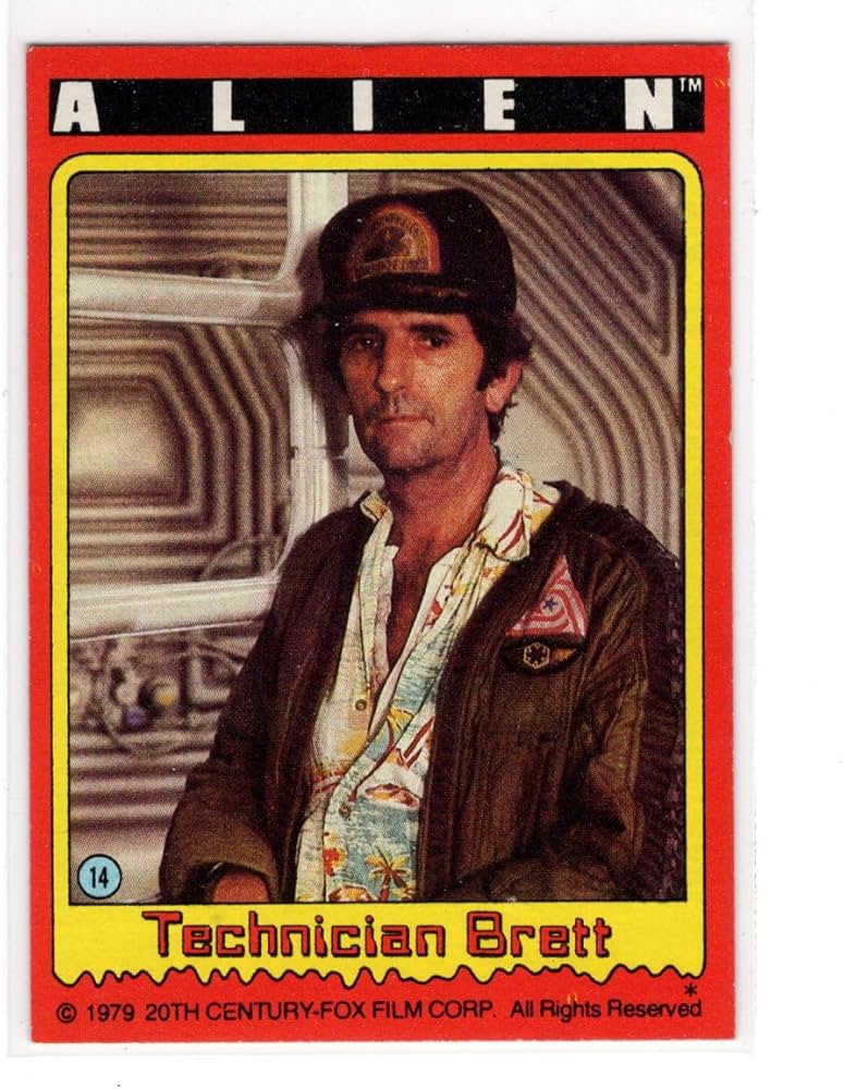 Amazon.com: Vintage 1979 Topps Alien Trading Cards Base Card #14
